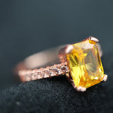 Inel Argint 925 Roz Gold